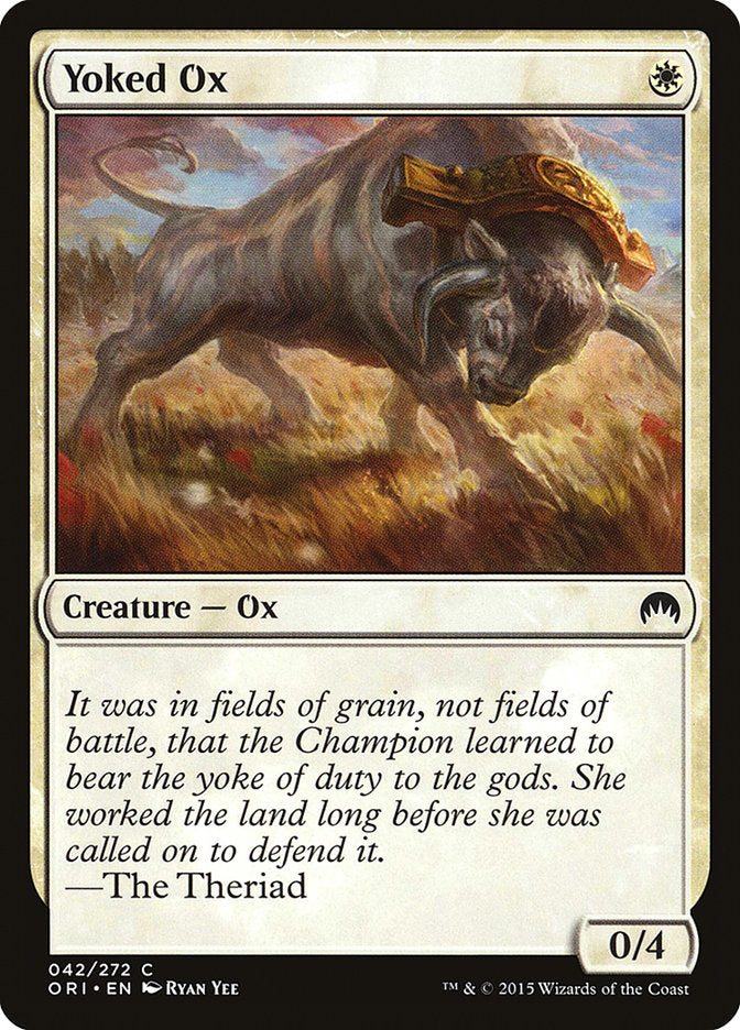 Yoked Ox [Magic Origins] | Gate City Games LLC