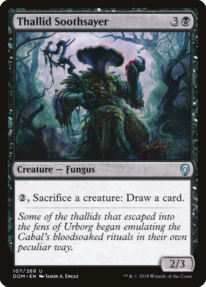 Thallid Soothsayer [Dominaria] | Gate City Games LLC
