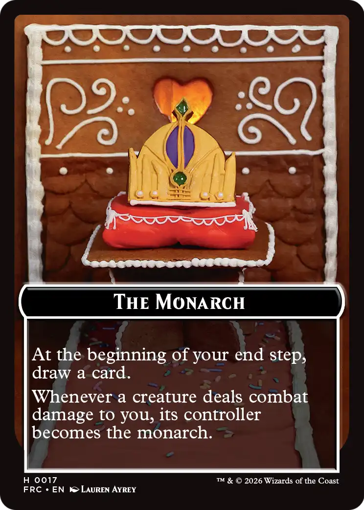 Citizen // The Monarch Double-Sided Token [Reality Fracture Commander Tokens] | Gate City Games LLC