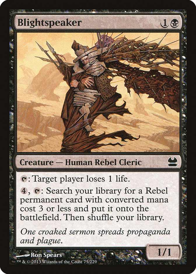 Blightspeaker [Modern Masters] | Gate City Games LLC
