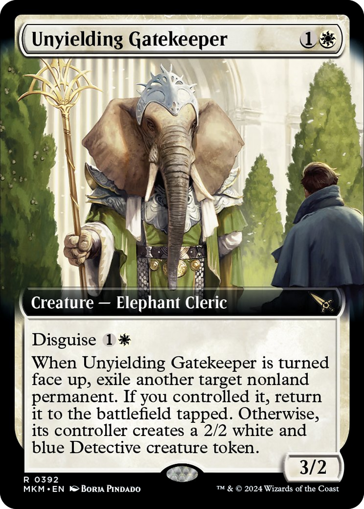 Unyielding Gatekeeper (Extended Art) [Murders at Karlov Manor] | Gate City Games LLC