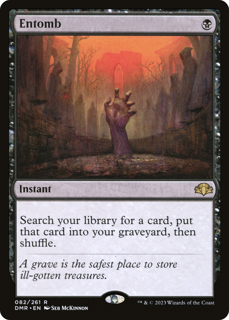 Entomb [Dominaria Remastered] | Gate City Games LLC