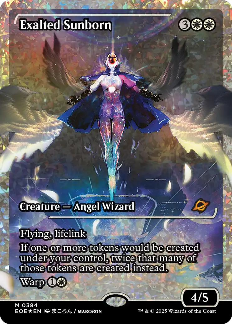 Exalted Sunborn [Edge of Eternities Promo Pack] | Gate City Games LLC