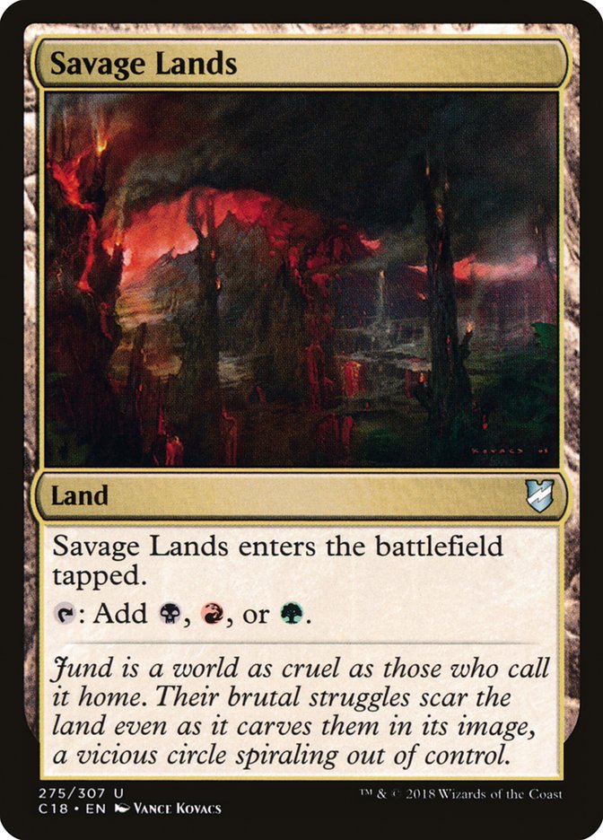 Savage Lands [Commander 2018] | Gate City Games LLC