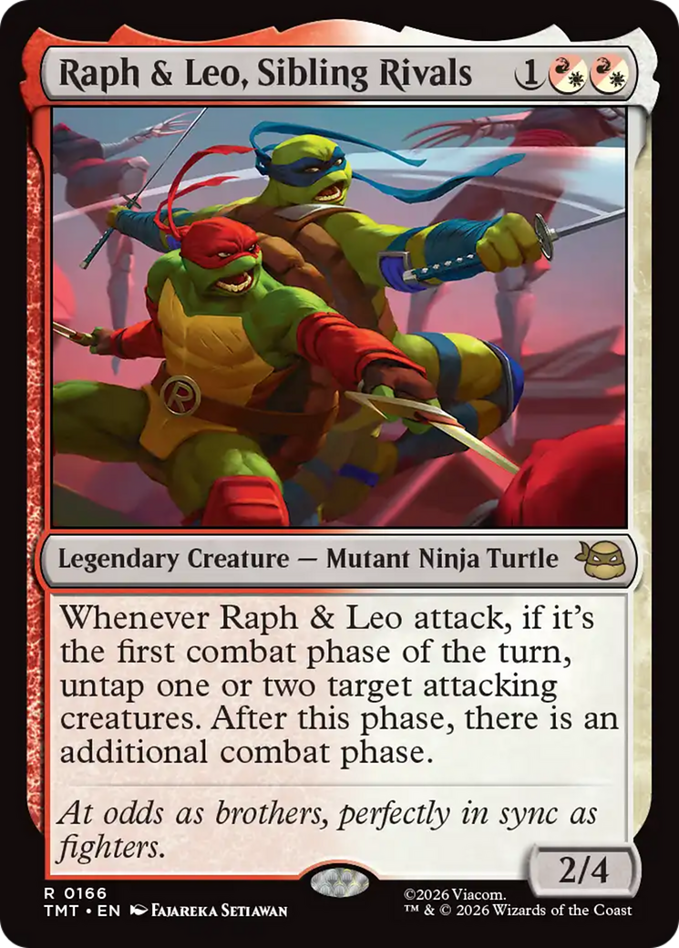 Raph & Leo, Sibling Rivals [Teenage Mutant Ninja Turtles] | Gate City Games LLC
