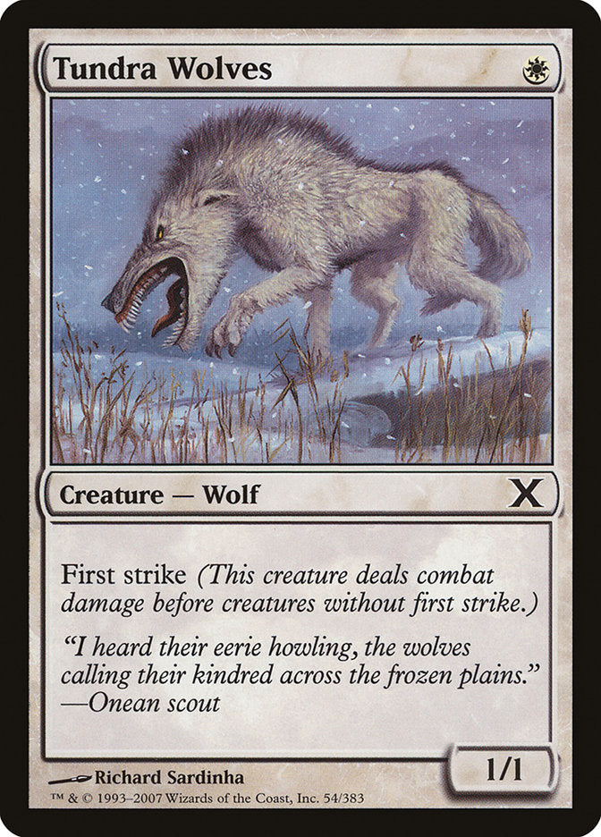 Tundra Wolves [Tenth Edition] | Gate City Games LLC