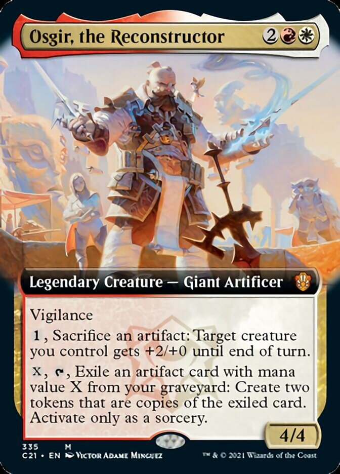Osgir, the Reconstructor (Extended Art) [Commander 2021] | Gate City Games LLC