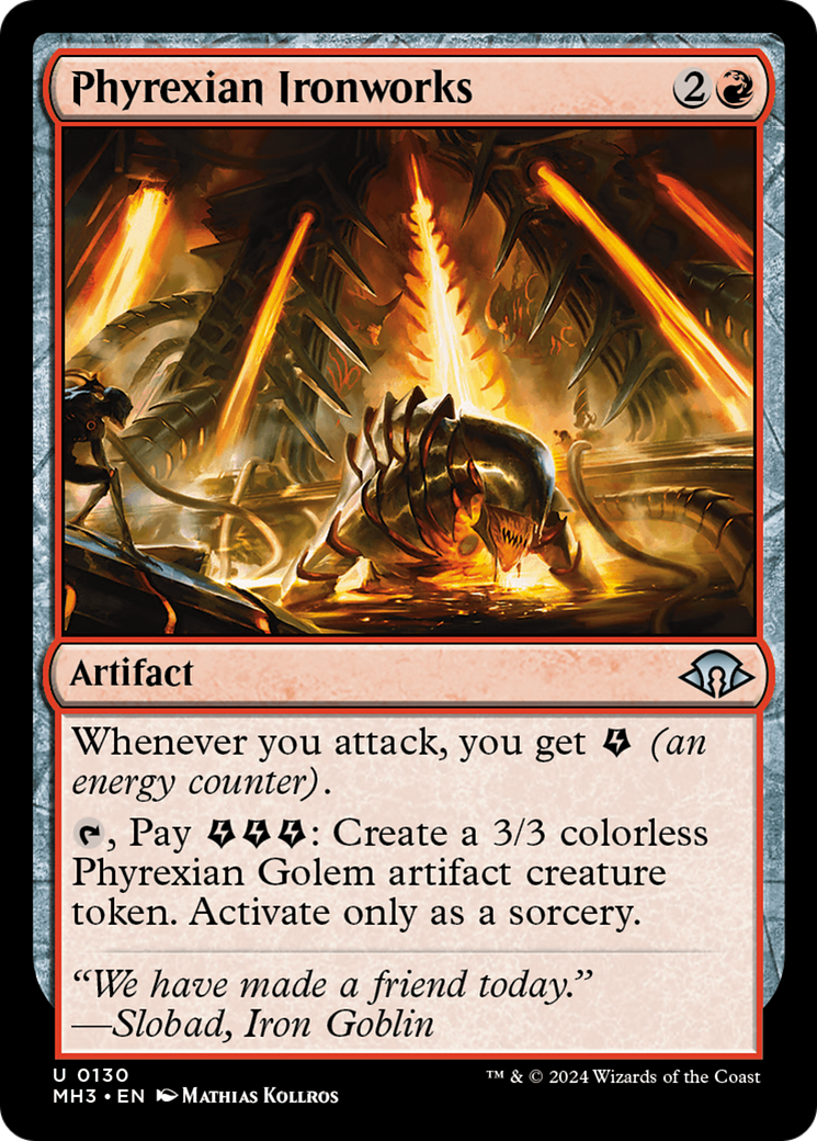 Phyrexian Ironworks [Modern Horizons 3] | Gate City Games LLC