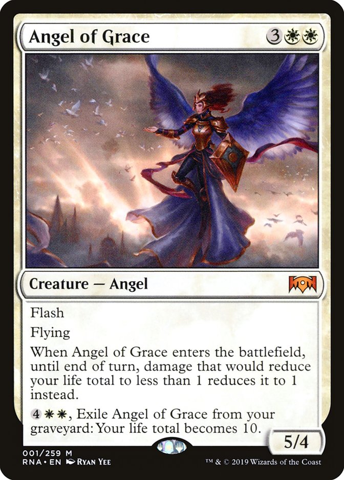 Angel of Grace [Ravnica Allegiance] | Gate City Games LLC