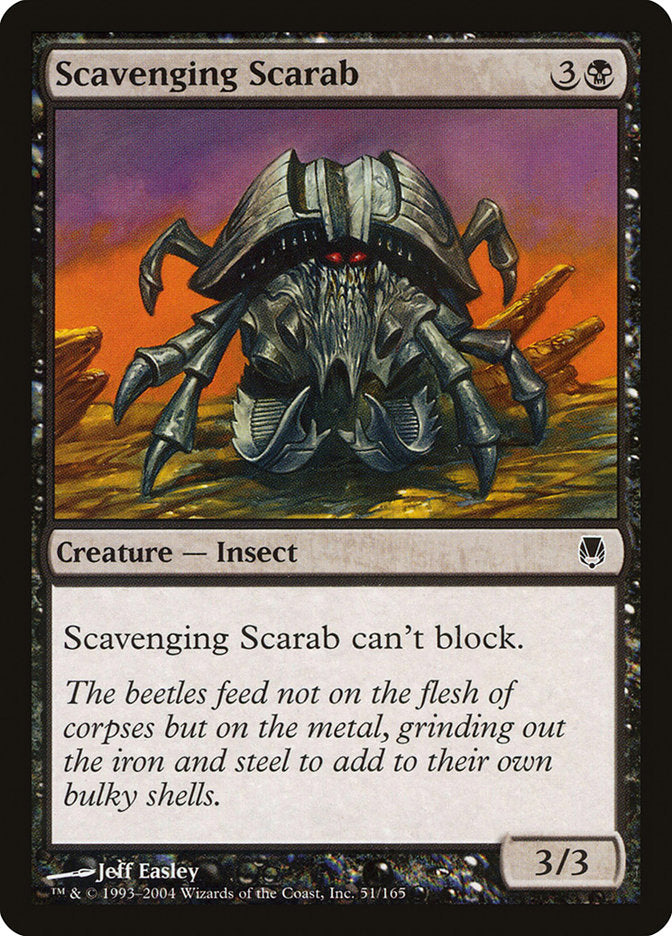 Scavenging Scarab [Darksteel] | Gate City Games LLC