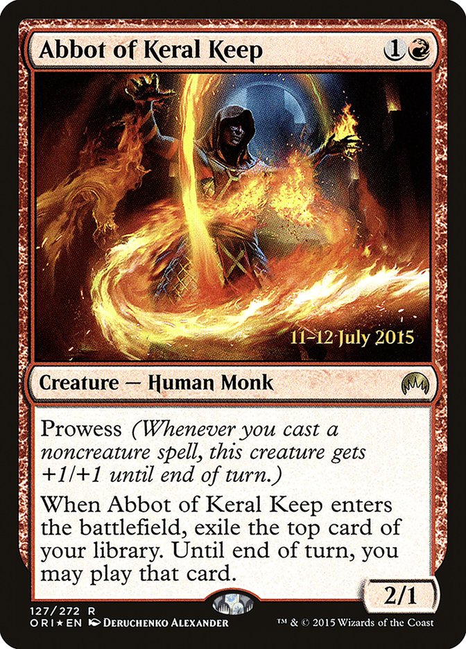 Abbot of Keral Keep [Magic Origins Prerelease Promos] | Gate City Games LLC