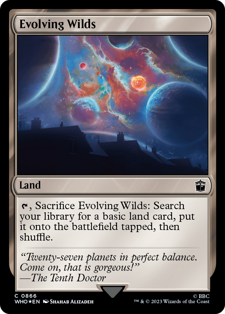 Evolving Wilds (Surge Foil) [Doctor Who] | Gate City Games LLC