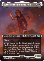 Samwise the Stouthearted (Borderless Alternate Art) [The Lord of the Rings: Tales of Middle-Earth] | Gate City Games LLC