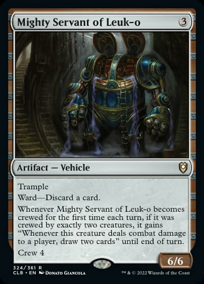 Mighty Servant of Leuk-o [Commander Legends: Battle for Baldur's Gate] | Gate City Games LLC