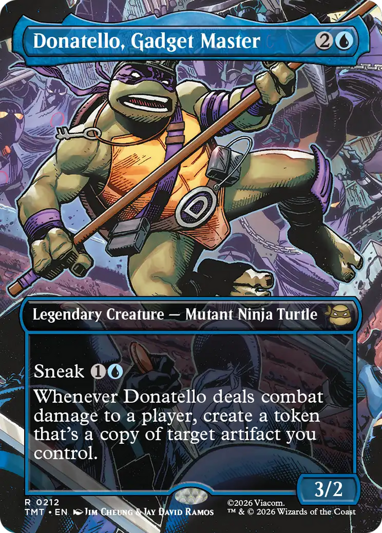Donatello, Gadget Master (Borderless) [Teenage Mutant Ninja Turtles] | Gate City Games LLC
