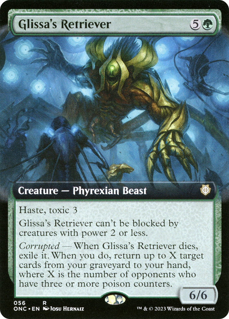 Glissa's Retriever (Extended Art) [Phyrexia: All Will Be One Commander] | Gate City Games LLC