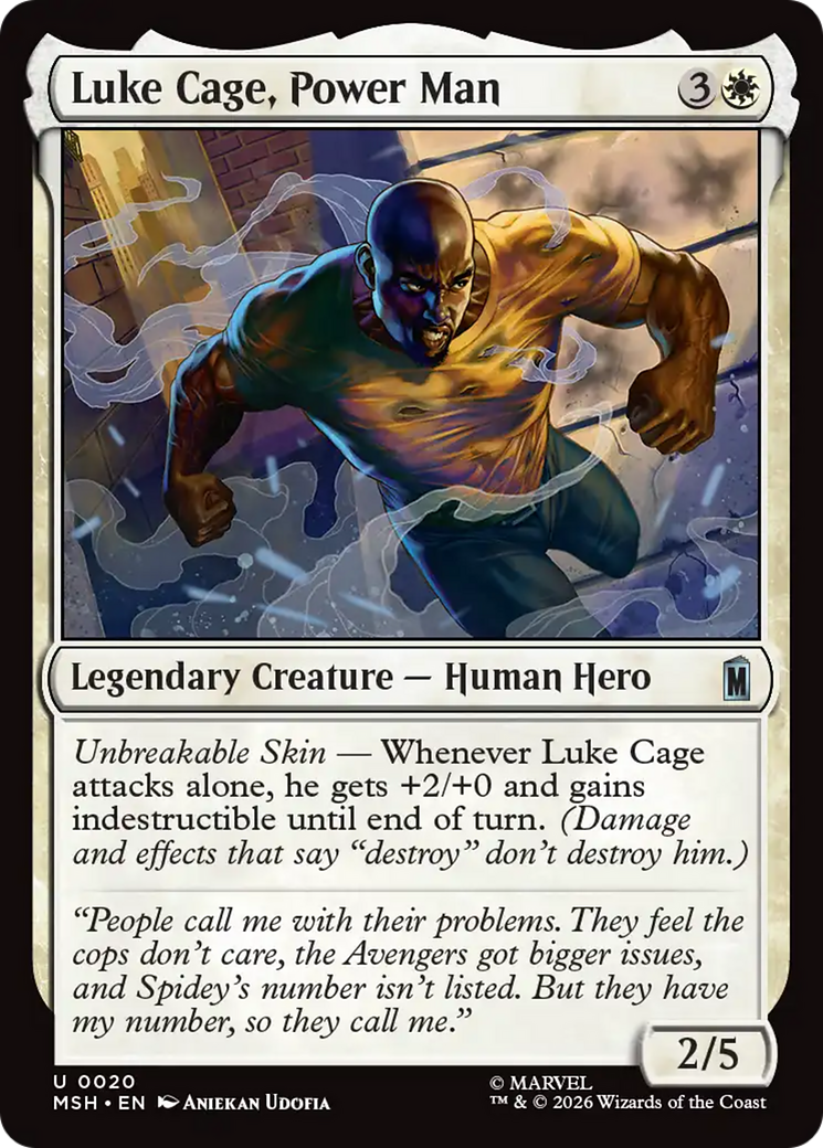 Luke Cage, Power Man [Marvel Super Heroes] | Gate City Games LLC