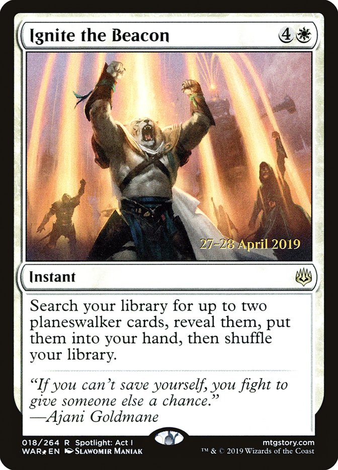 Ignite the Beacon [War of the Spark Prerelease Promos] | Gate City Games LLC