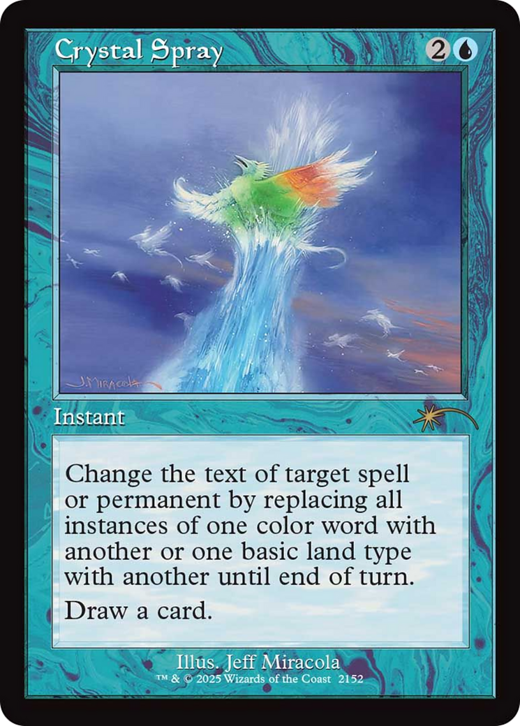 Crystal Spray (Retro Frame) [Secret Lair Drop Series] | Gate City Games LLC