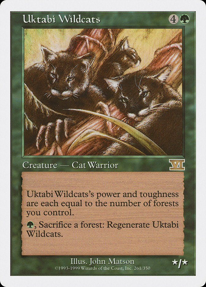 Uktabi Wildcats [Classic Sixth Edition] | Gate City Games LLC