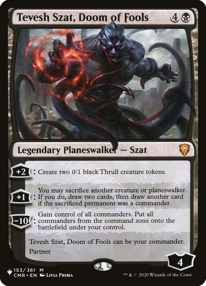 Tevesh Szat, Doom of Fools [The List] | Gate City Games LLC