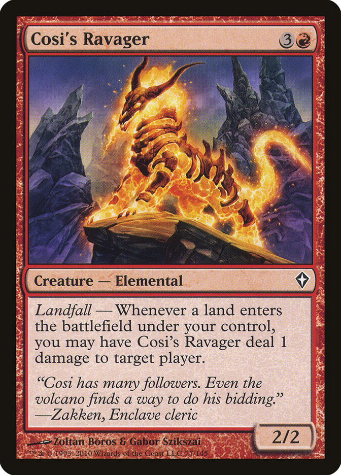 Cosi's Ravager [Worldwake] | Gate City Games LLC