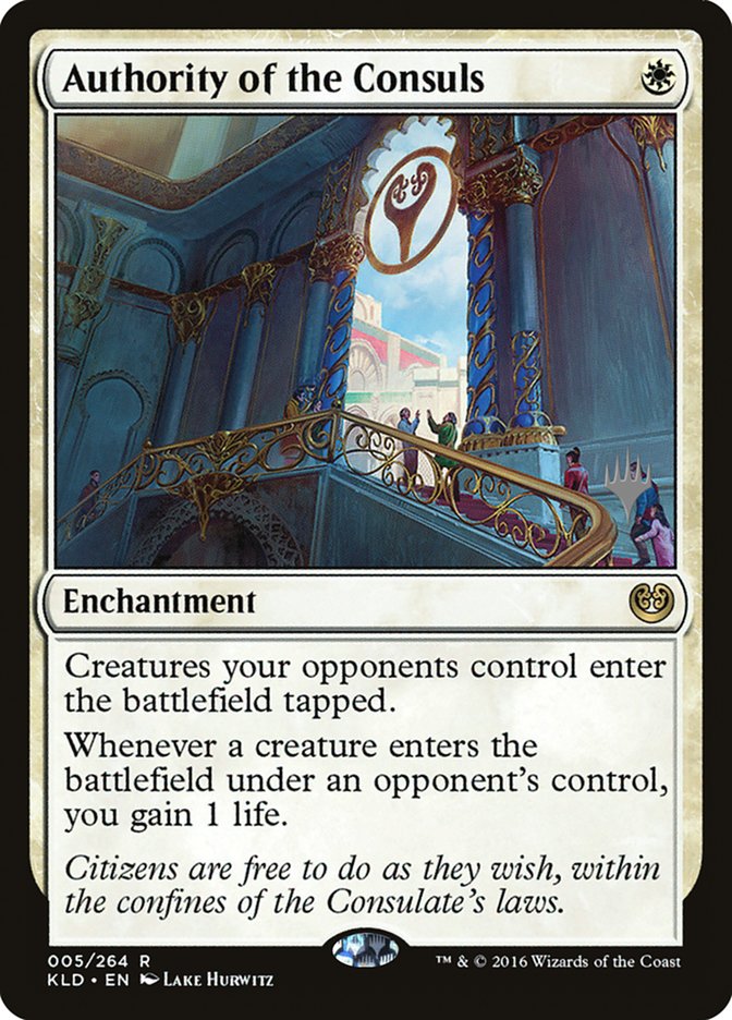 Authority of the Consuls (Promo Pack) [Kaladesh Promos] | Gate City Games LLC