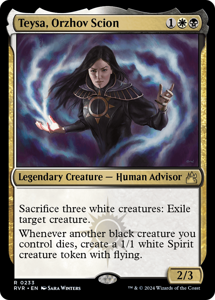 Teysa, Orzhov Scion [Ravnica Remastered] | Gate City Games LLC