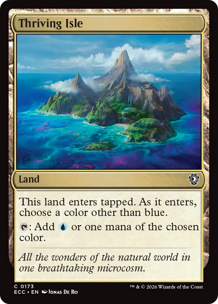 Thriving Isle [Lorwyn Eclipsed Commander] | Gate City Games LLC