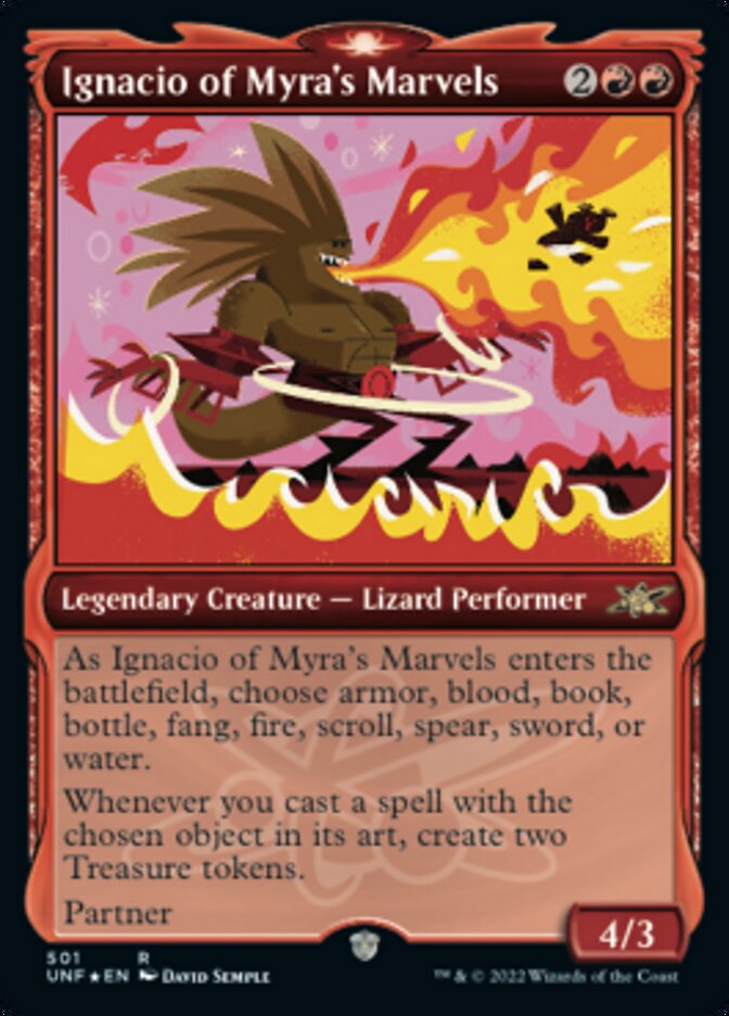 Ignacio of Myra's Marvels (Showcase) (Galaxy Foil) [Unfinity] | Gate City Games LLC