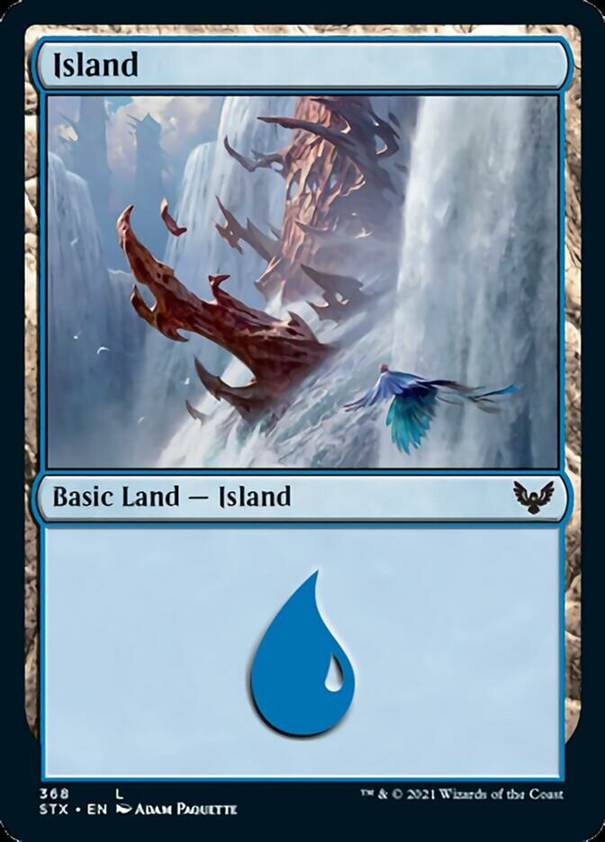 Island (368) [Strixhaven: School of Mages] | Gate City Games LLC