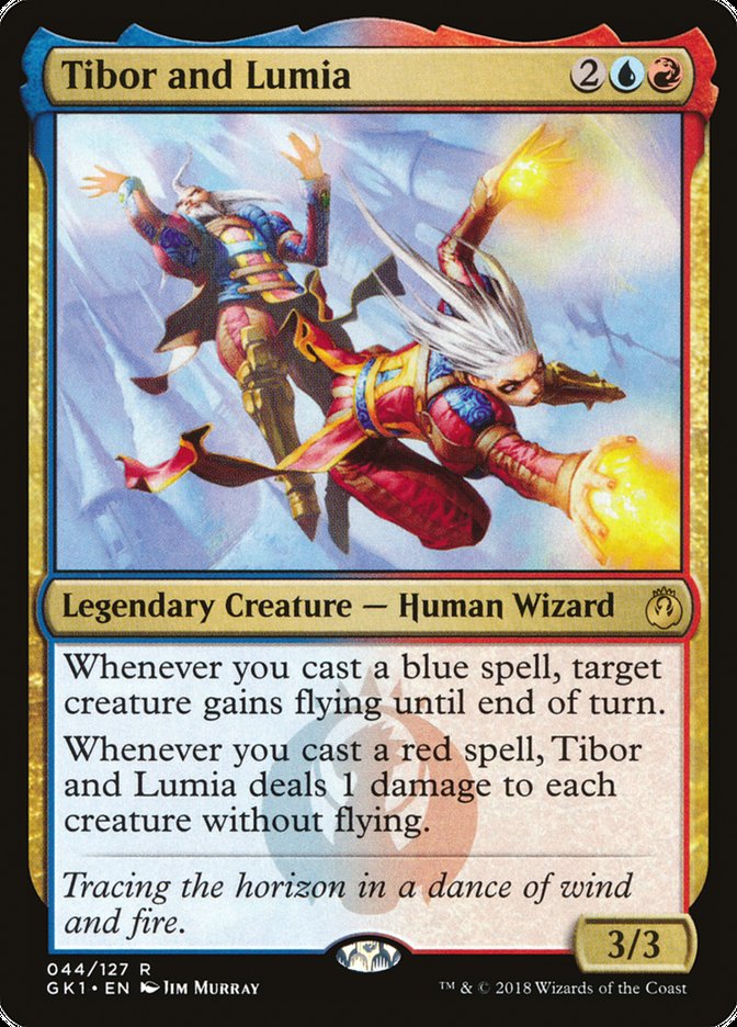 Tibor and Lumia [Guilds of Ravnica Guild Kit] | Gate City Games LLC