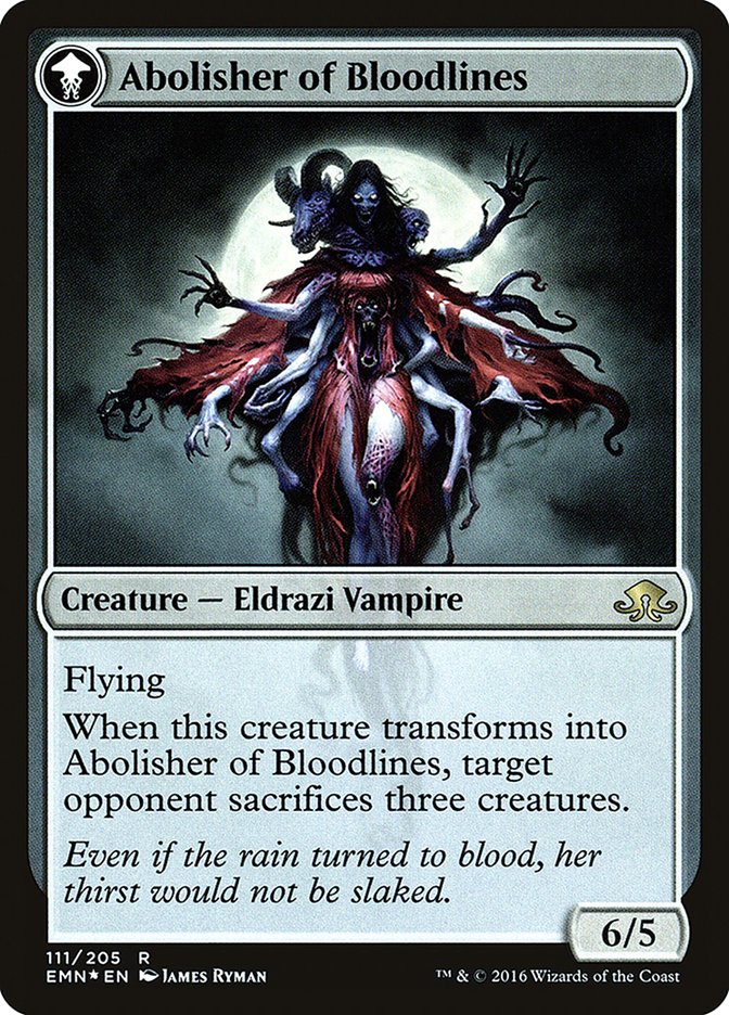 Voldaren Pariah // Abolisher of Bloodlines [Eldritch Moon Prerelease Promos] | Gate City Games LLC