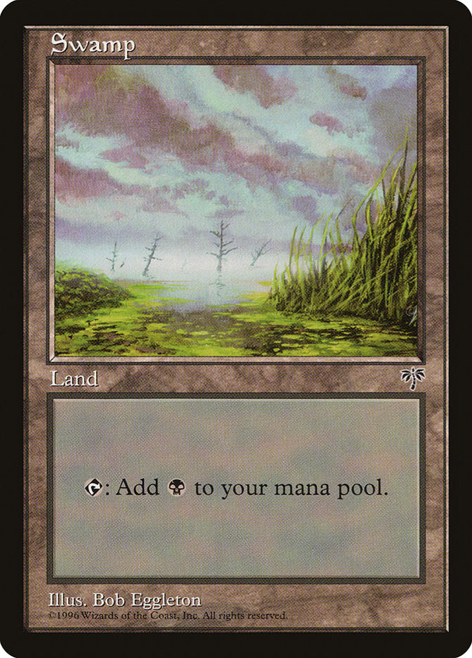 Swamp (No Sun or Moon / No Eyes) [Mirage] | Gate City Games LLC