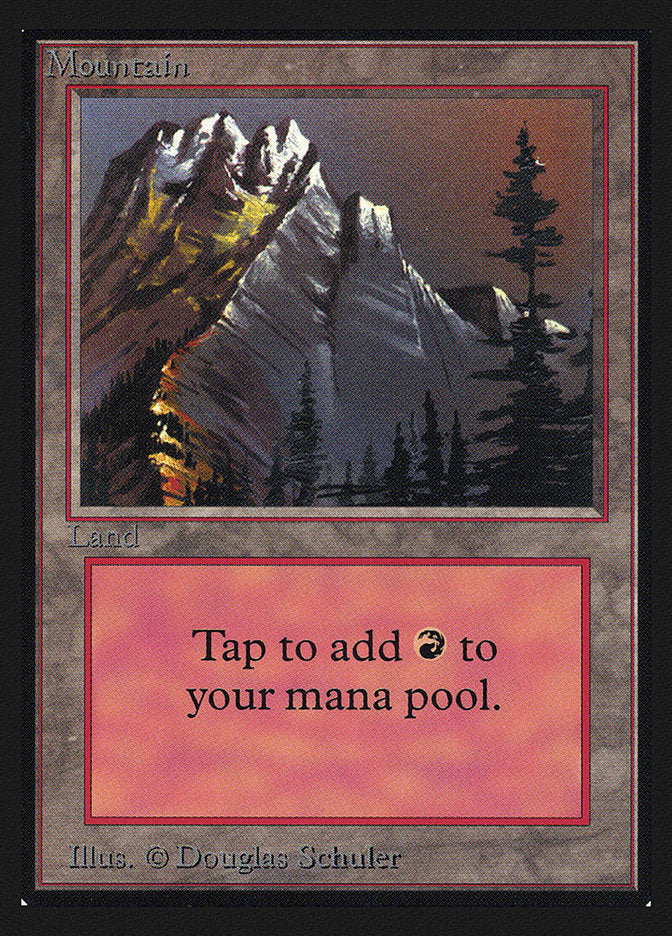 Mountain (Snow Top / Highest Point on Left) [International Collectors' Edition] | Gate City Games LLC