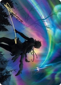 The Prismatic Bridge Art Card (Gold-Stamped Signature) [Kaldheim Art Series] | Gate City Games LLC
