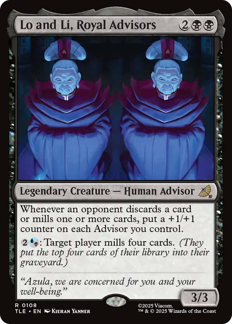 Lo and Li, Royal Advisors [Avatar: The Last Airbender: Eternal-Legal] | Gate City Games LLC