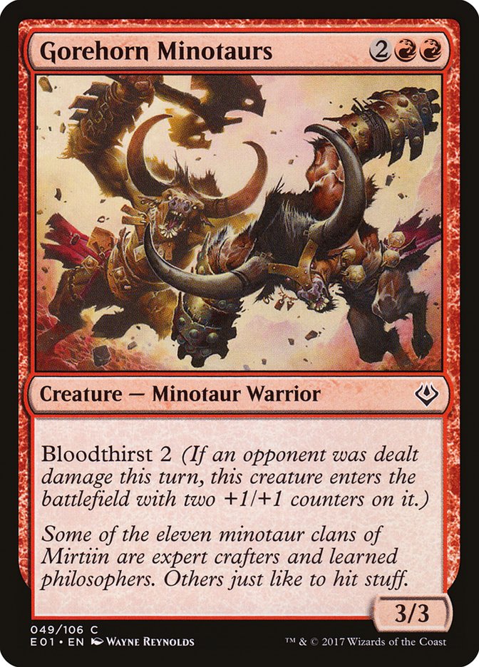 Gorehorn Minotaurs [Archenemy: Nicol Bolas] | Gate City Games LLC