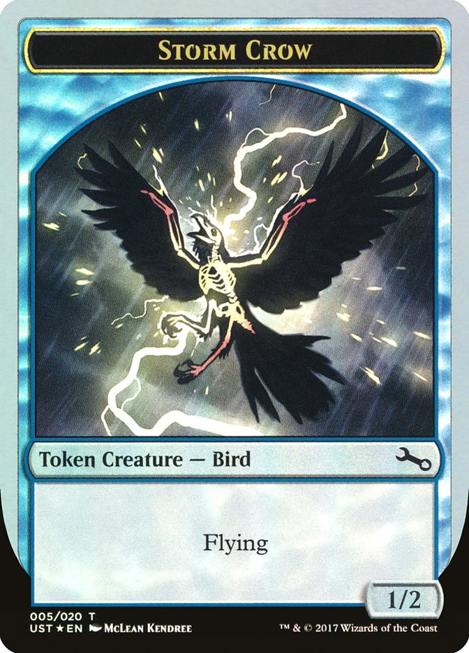 Storm Crow Token [Unstable Tokens] | Gate City Games LLC