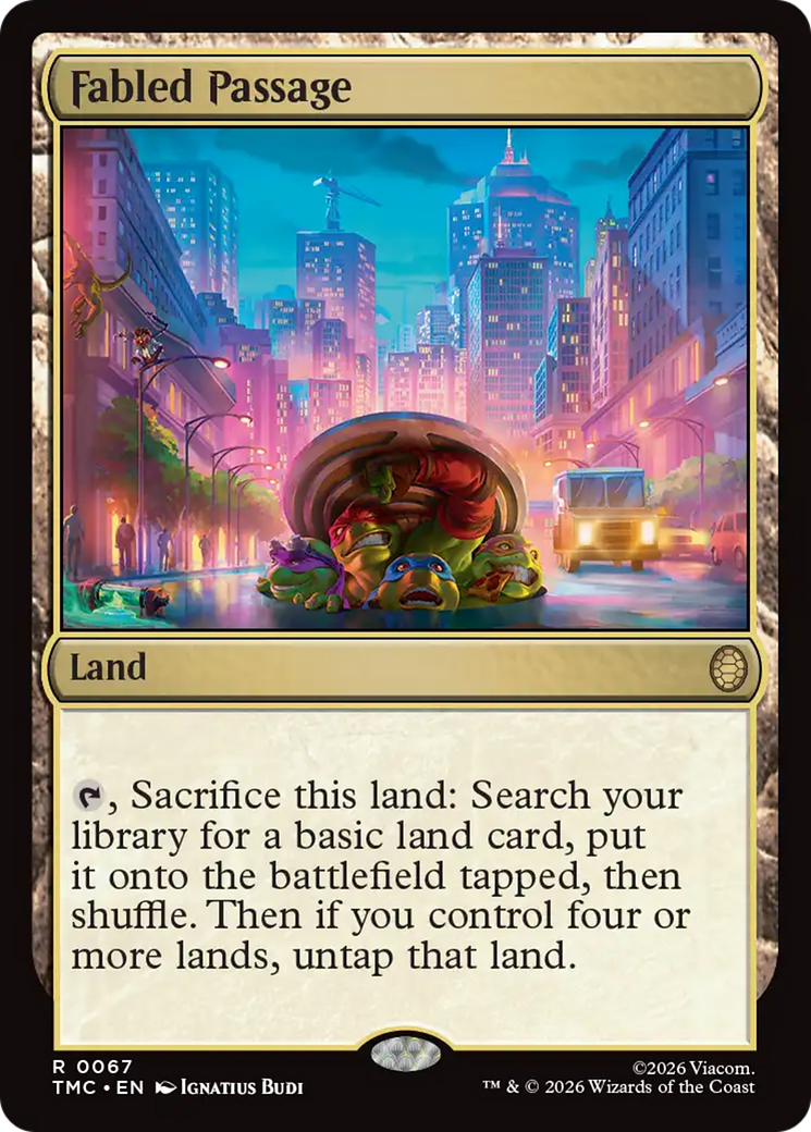 Fabled Passage [Teenage Mutant Ninja Turtles Commander] | Gate City Games LLC