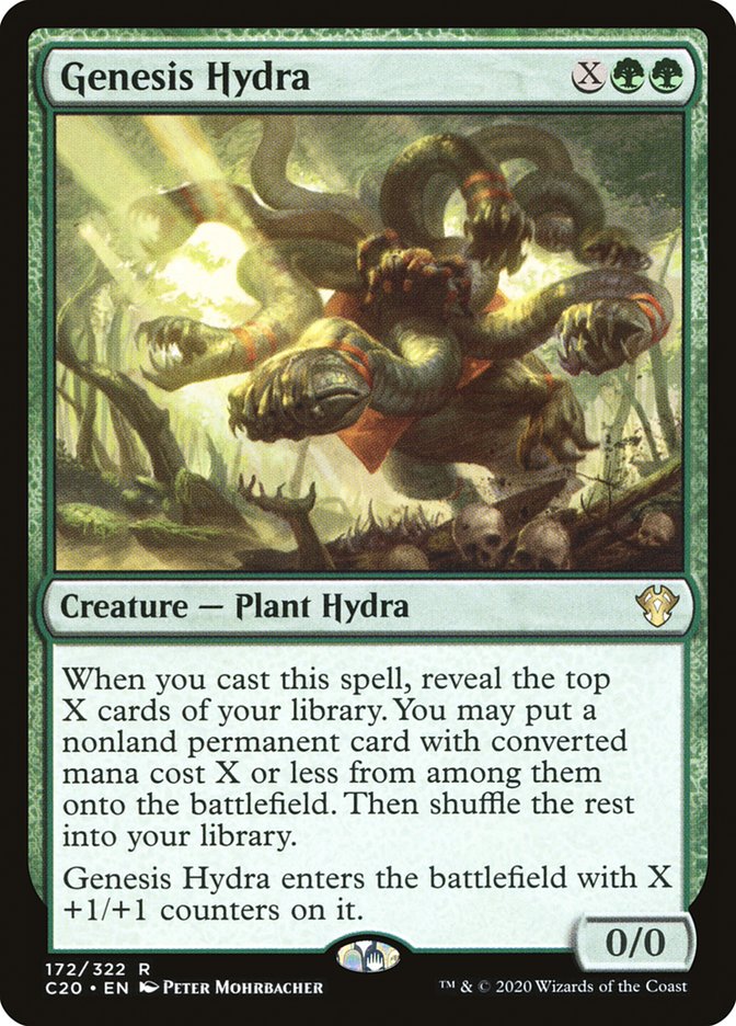 Genesis Hydra [Commander 2020] | Gate City Games LLC