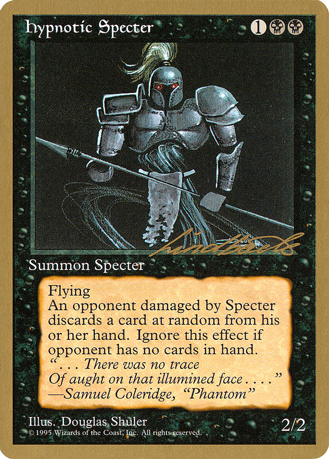 Hypnotic Specter (Leon Lindback) [Pro Tour Collector Set] | Gate City Games LLC