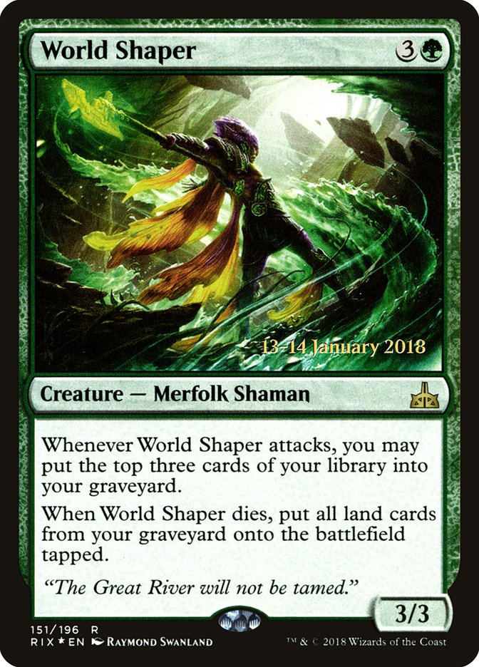World Shaper [Rivals of Ixalan Prerelease Promos] | Gate City Games LLC