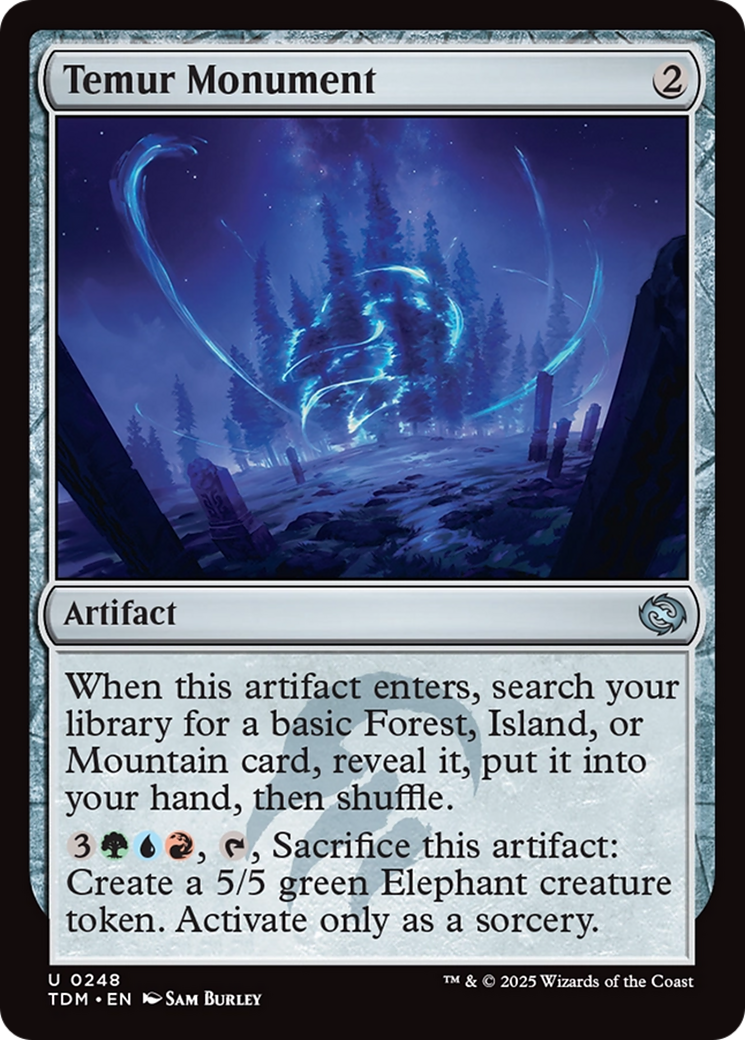 Temur Monument [Tarkir: Dragonstorm] | Gate City Games LLC