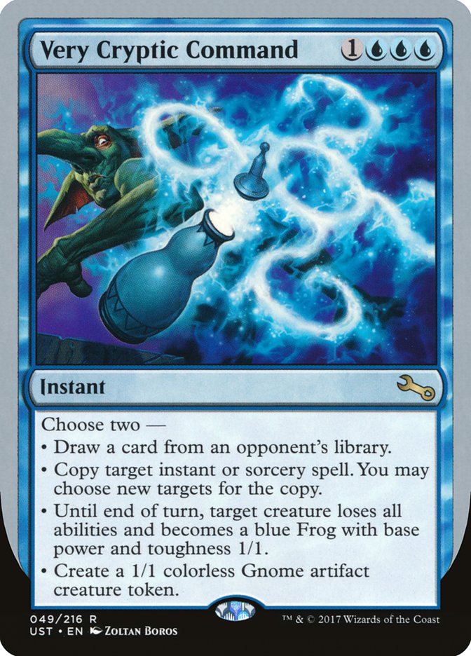 Very Cryptic Command (Draw) [Unstable] | Gate City Games LLC