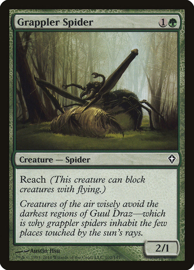 Grappler Spider [Worldwake] | Gate City Games LLC