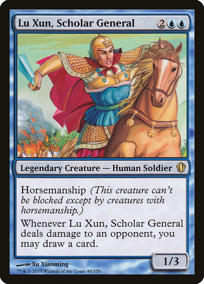 Lu Xun, Scholar General [Commander 2013] | Gate City Games LLC