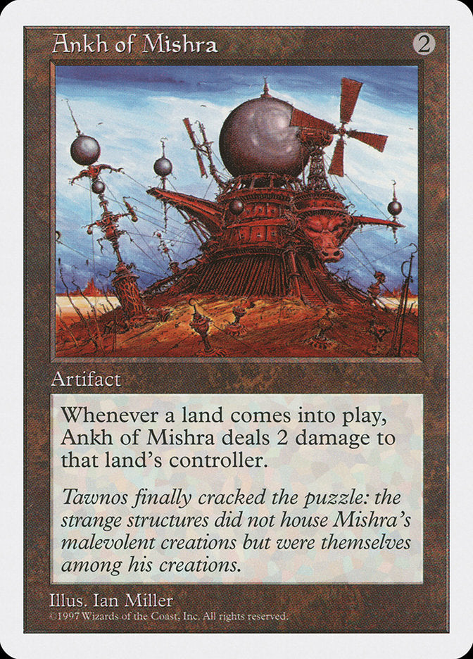 Ankh of Mishra [Fifth Edition] | Gate City Games LLC