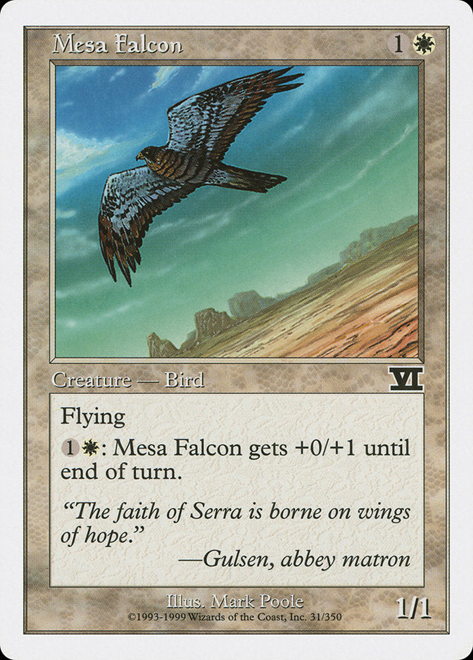 Mesa Falcon [Classic Sixth Edition] | Gate City Games LLC