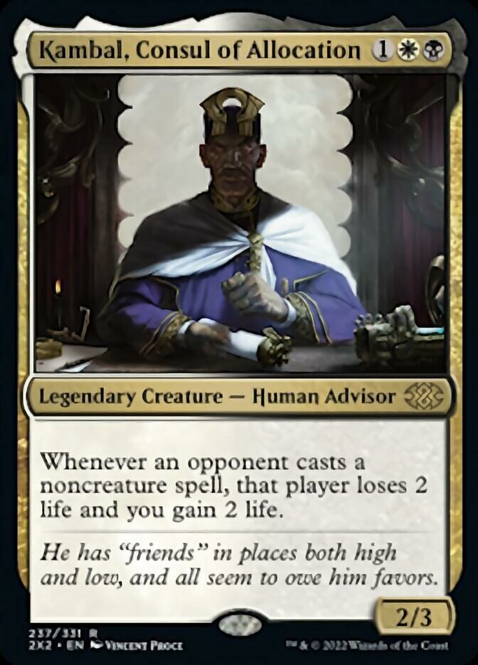 Kambal, Consul of Allocation [Double Masters 2022] | Gate City Games LLC